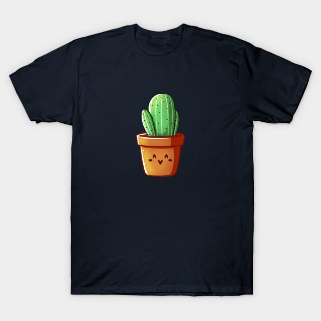 Cute Cactus T-Shirt by vanyroz